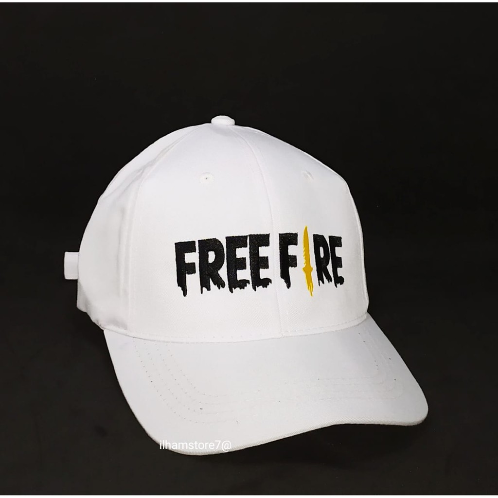 [COD]Topi Baseball Bordir FREEFIRE New MOdel/Topi Distro Pria/Topi Distro Terlaris