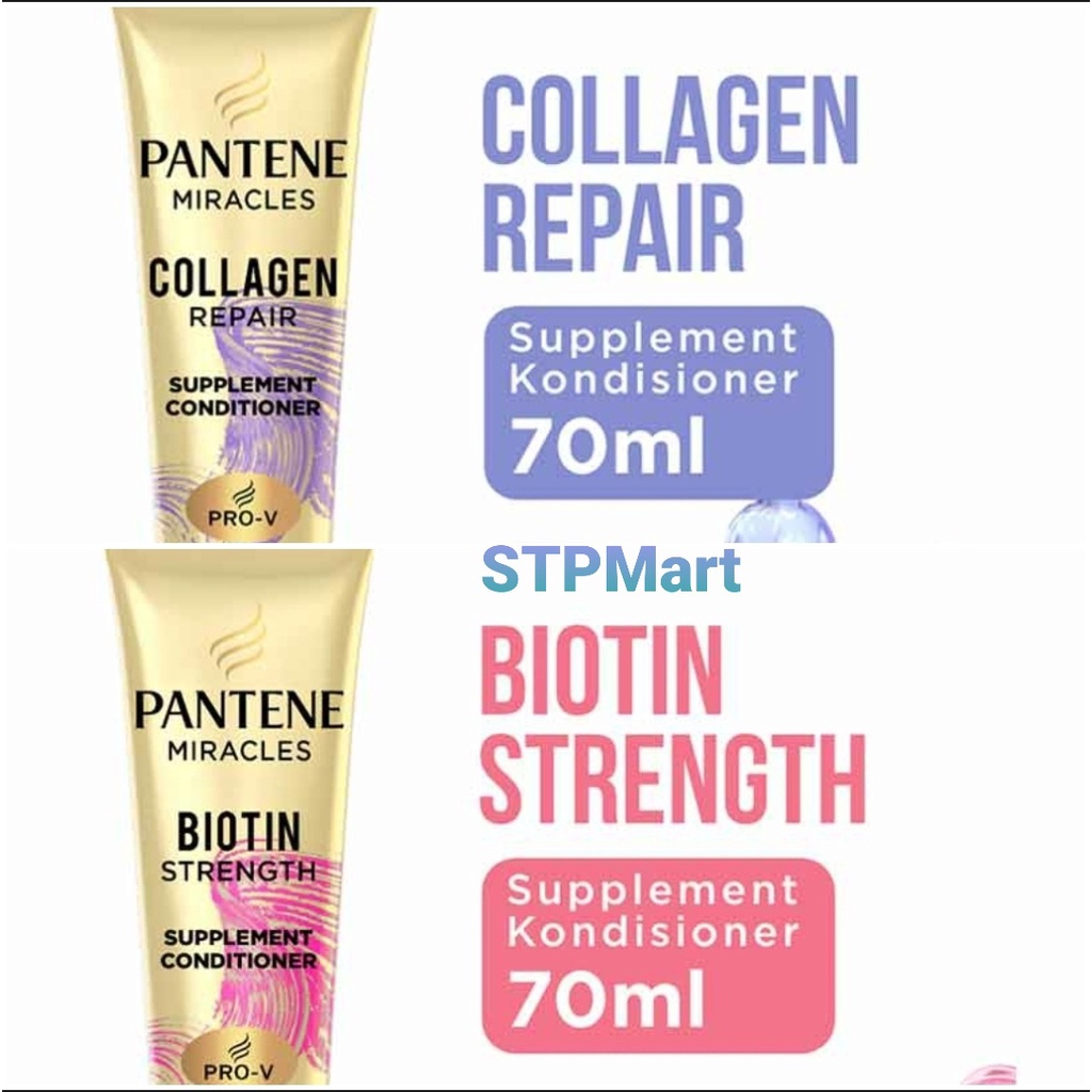 PANTENE MIRACLE BIOTIN STRENGTH suplement conditioner 70ml // PANTENE KONDISIONER