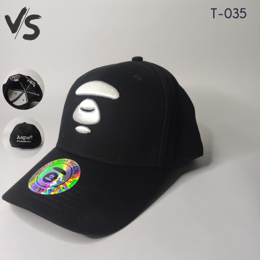 [TERMURAH] TOPI BASEBALL BAPE HITAM ORIGINAL T035 - TOPI BATHING APE BEST SELLER