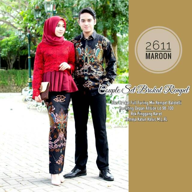 Couple 2611 Couple Lebaran  2023 Set Couple Kondangan Remaja Murah Couple Kondangan Modern 2023 Coup