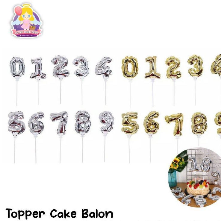 Topper Cake Balon