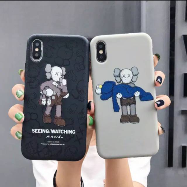 Soft case TPU iphone 7 8 case kartun kaws