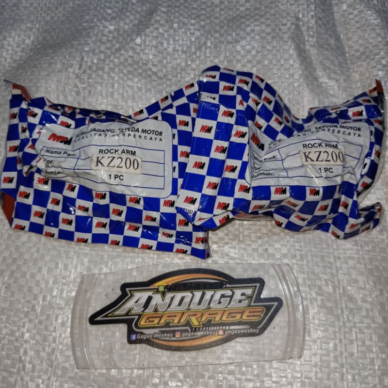 rocker arm templar pelatuk klep Kawasaki KZ200 Binter merzy