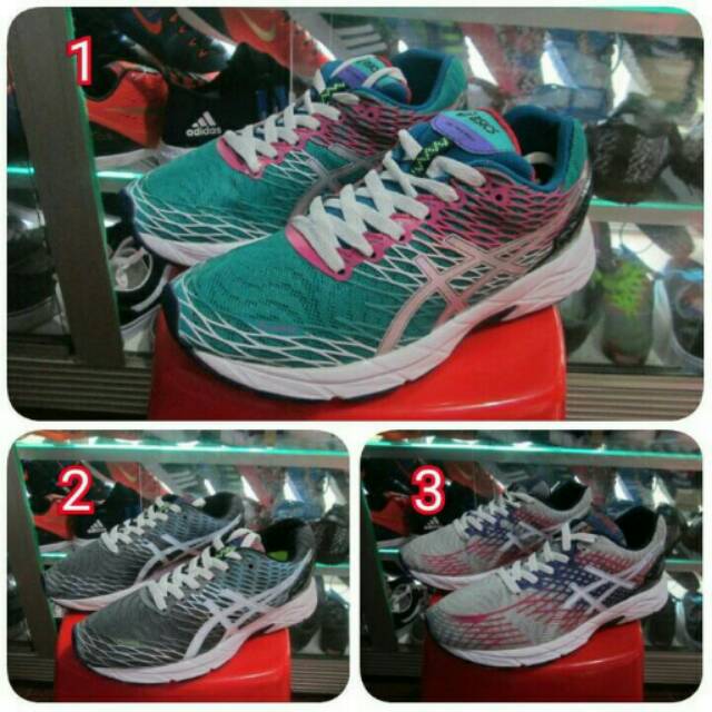 Sepatu asics gel cumulus gym fitnes