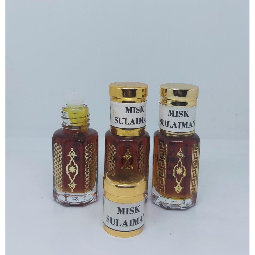 parfum misk sulaiman multi super botol colek 6ml,parfum hikmah super premium