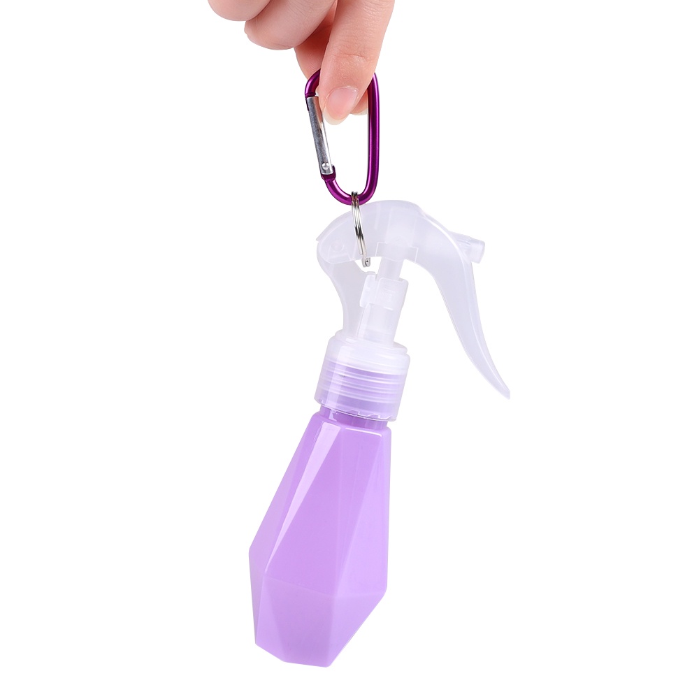 Botol Semprot Hand Sanitizer Alkohol Portable 60ml Dengan Gantungan Kunci Untuk Travel