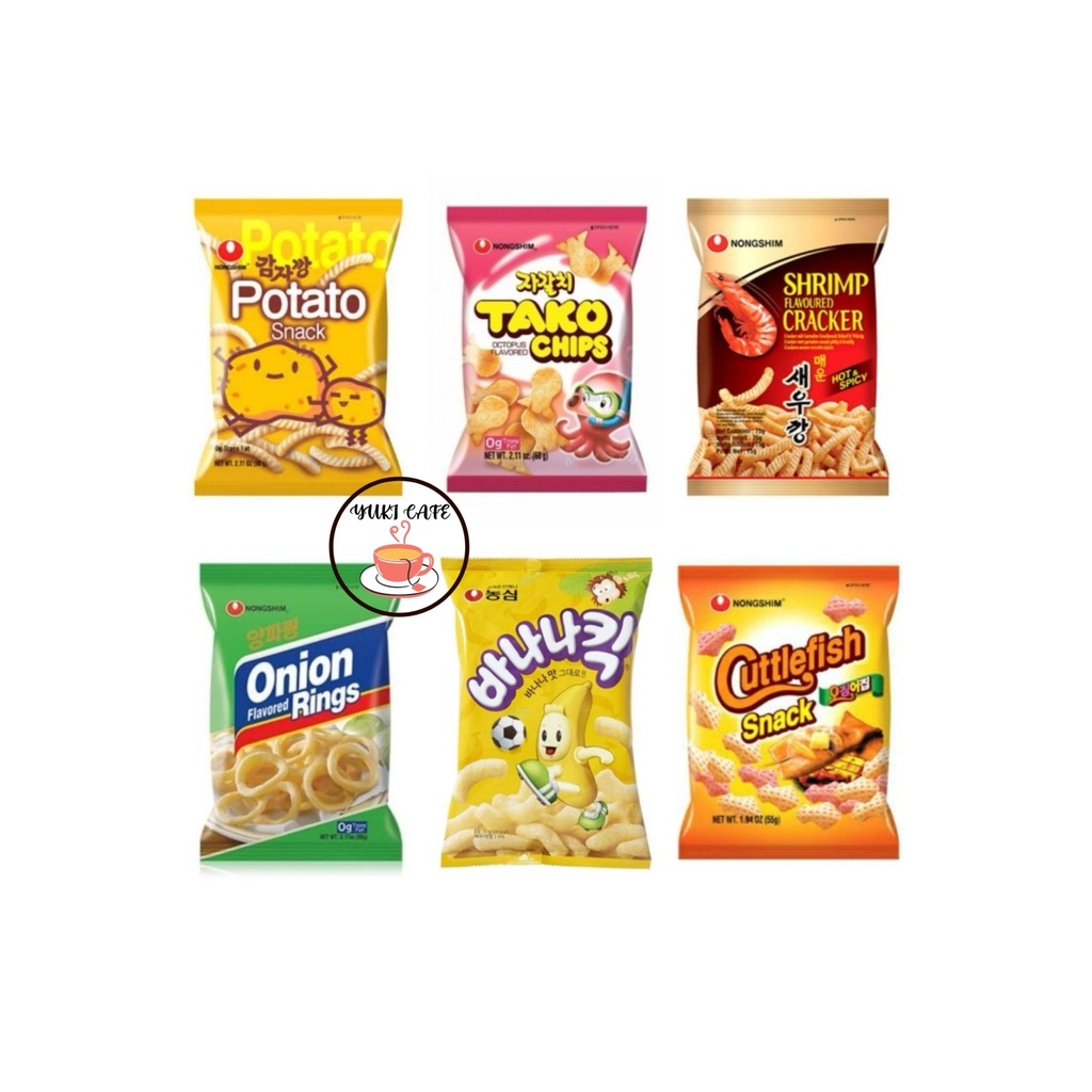 

KOREAN SNACK / CEMILAN IMPORT KOREA - NONGSHIM