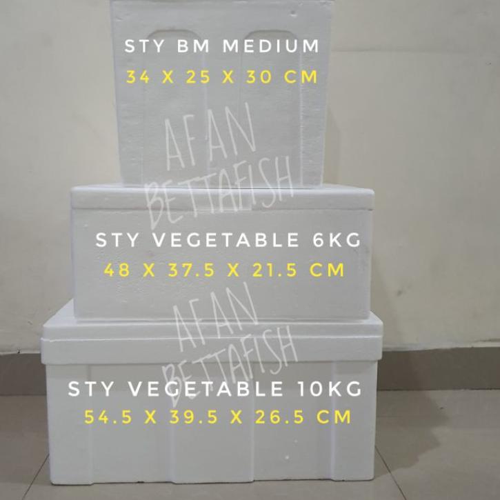 

Update Styrofoam Box AG 75 Low Kualitas A ukuran 75 x 42 x 32 cm Box Sterefoam Besar !!