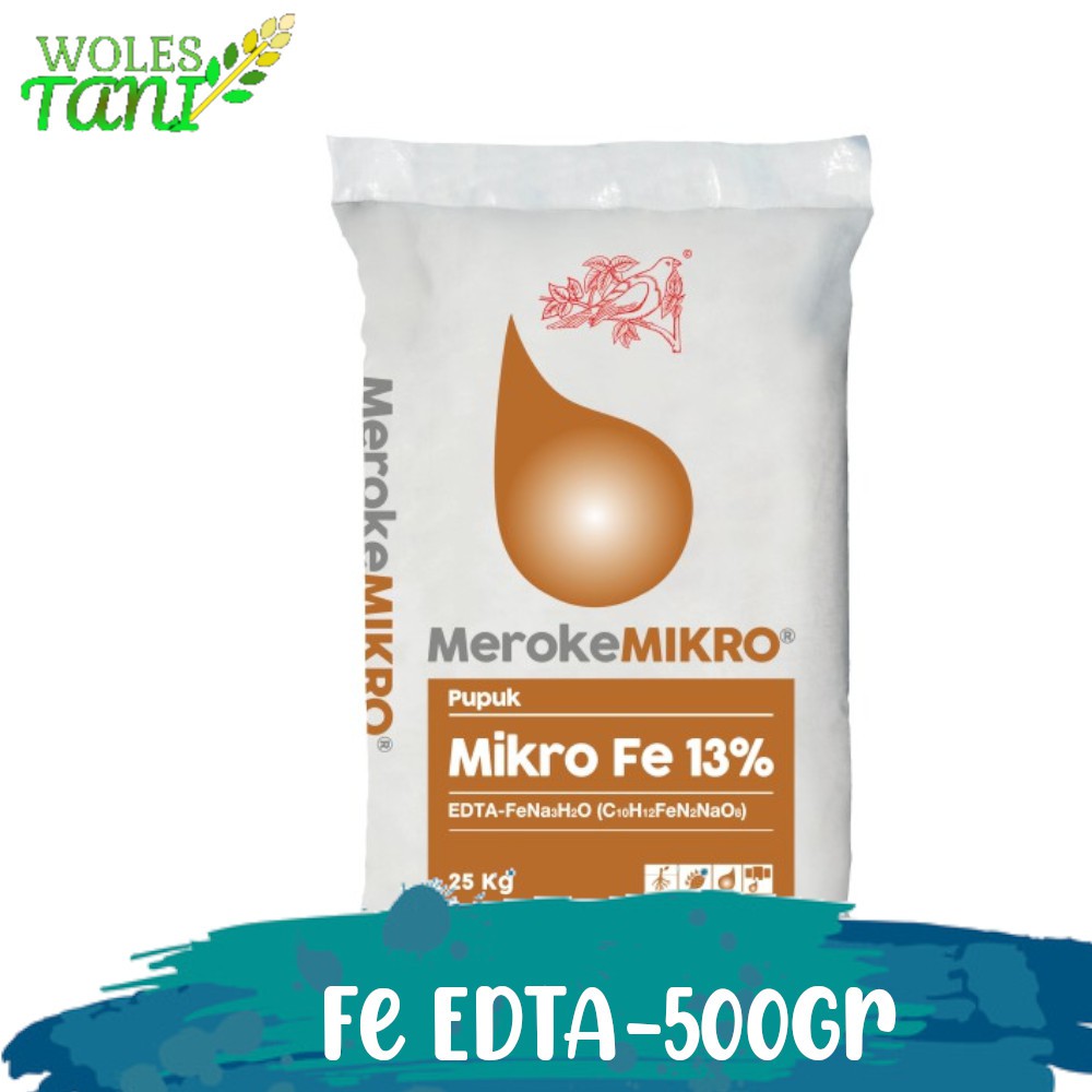 Fe EDTA 500 Gram Pupuk Mikro Fe