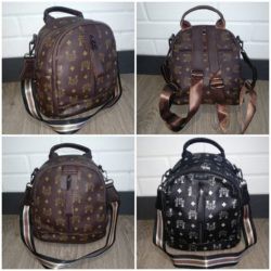 GI 30902 RISCE TAS RANSEL MULTIFUNGSI IMPORT WANITA CEWEK PEREMPUAN JAKARTA BATAM BROWN BLACK JT