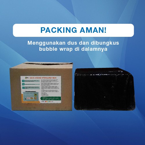 UV Box Sterilisasi / Box UV / UVC Sterilizer Box Manual Timer Dengan Lampu Philips