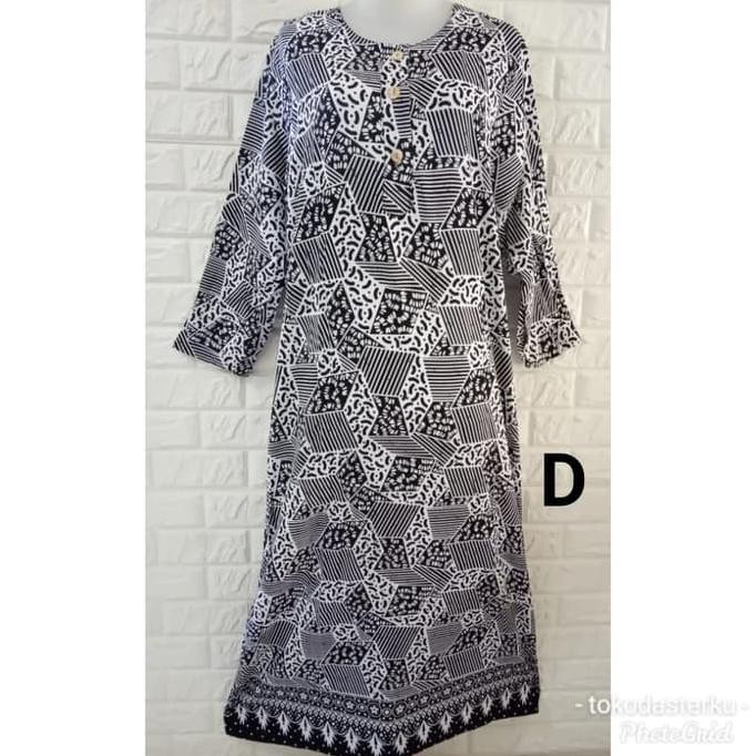 Longdress Daster Kencana Ungu - Warna Abcdef Bahan Daster Adem