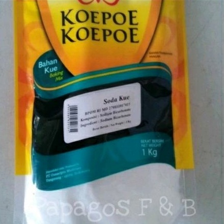 

Baking Soda Kue Koepoe Kupu Kupu 1 kg / kilo