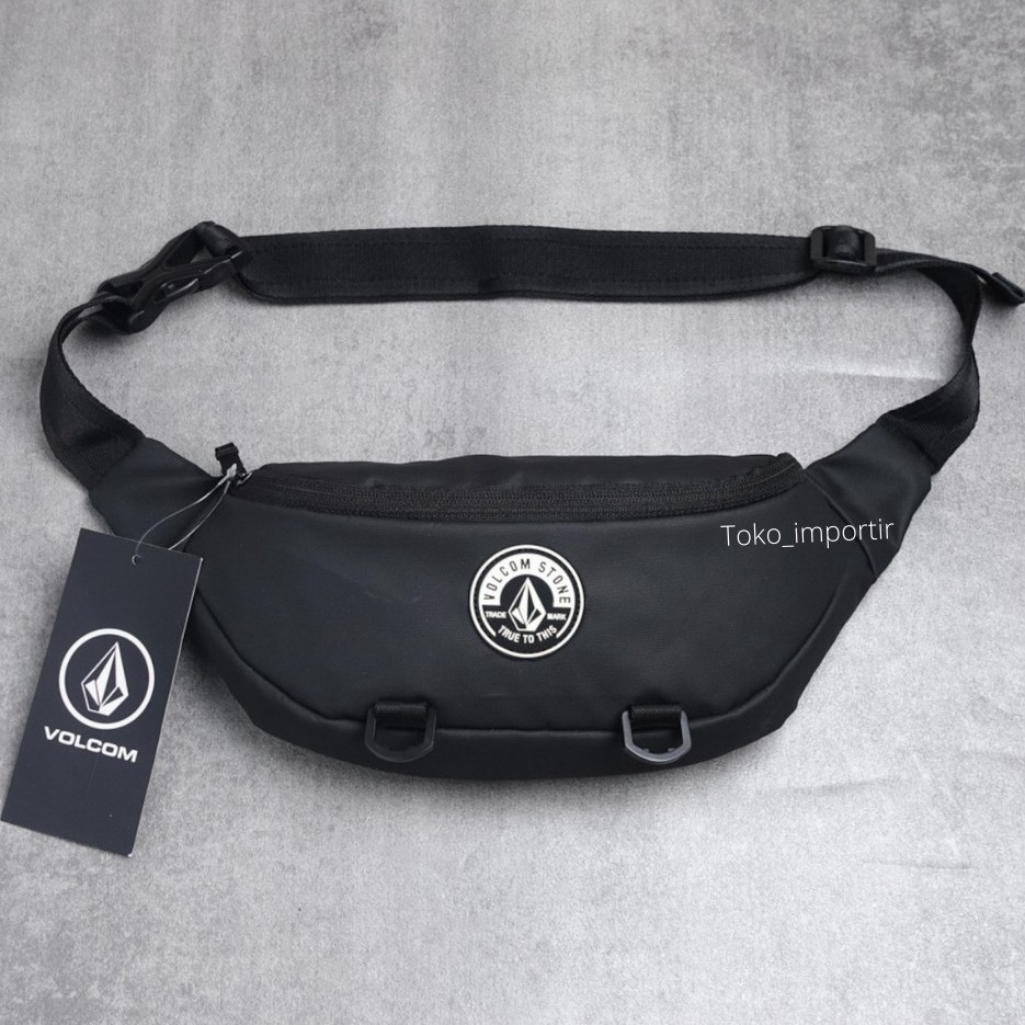 Waistbag Volcom Import Mirror Ori Tas Pinggang Pria Waterproof