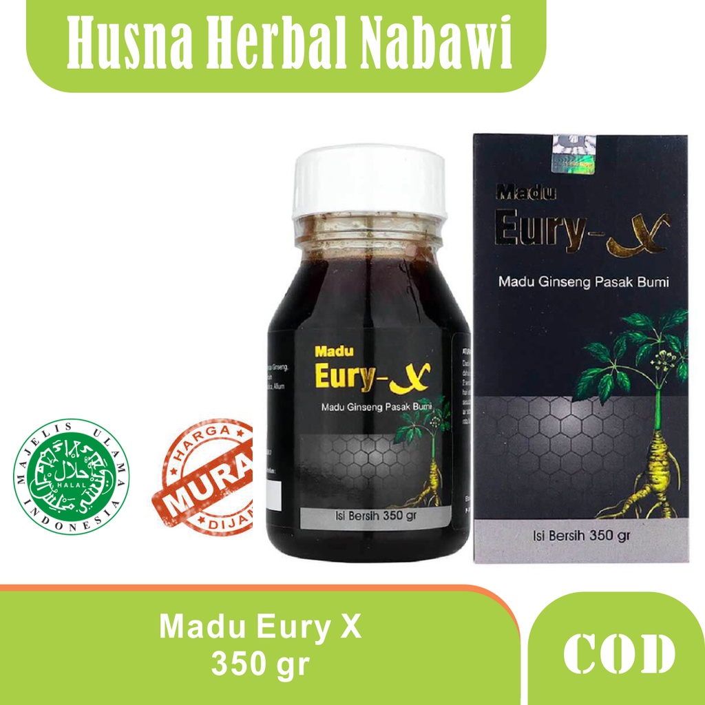 

PROMO Eury X Madu 350gr Husna Herbal Nabawi