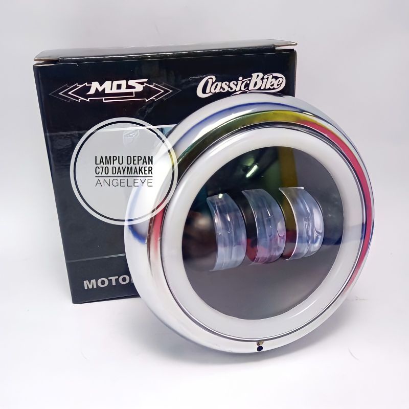 LAMPU DAYMAKER C70 ANGELEYE REFLEKTOR LAMPU DEPAN 4,5 INCH MOS