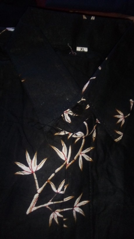 Size M L Xl Xxl Xxxl Bswart Batik Hrb026 Kenongo Hem Pendek Padi Pekalongan M L Xl Batik Pria Murahl