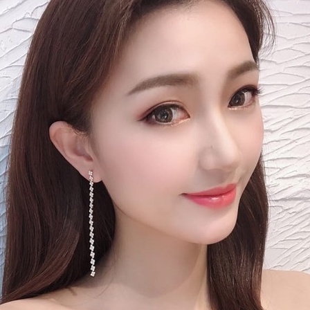 Anting AT 103  Bahan S925 Fashion Wanita Anting keren Lucu Elegant Unik  /Deluna/BB