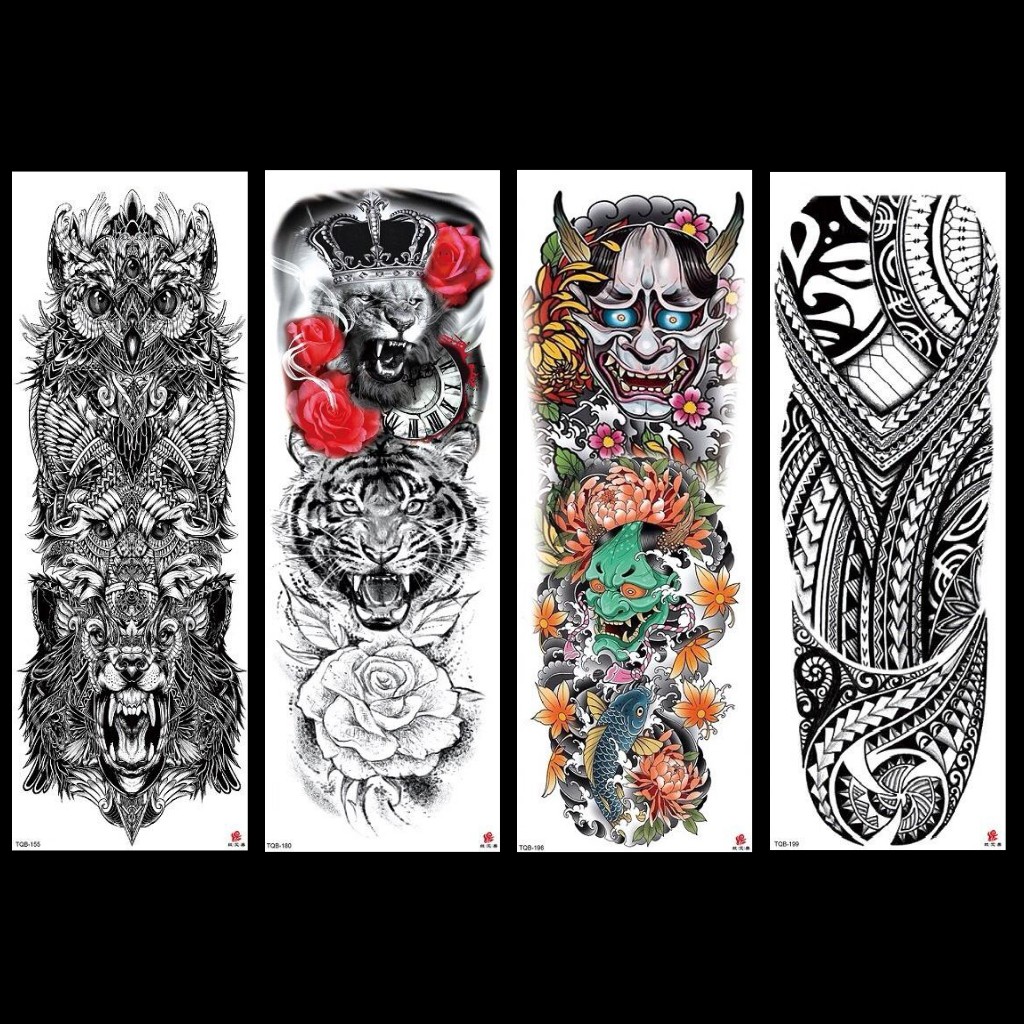 COD Tatto Temporer Full Tangan