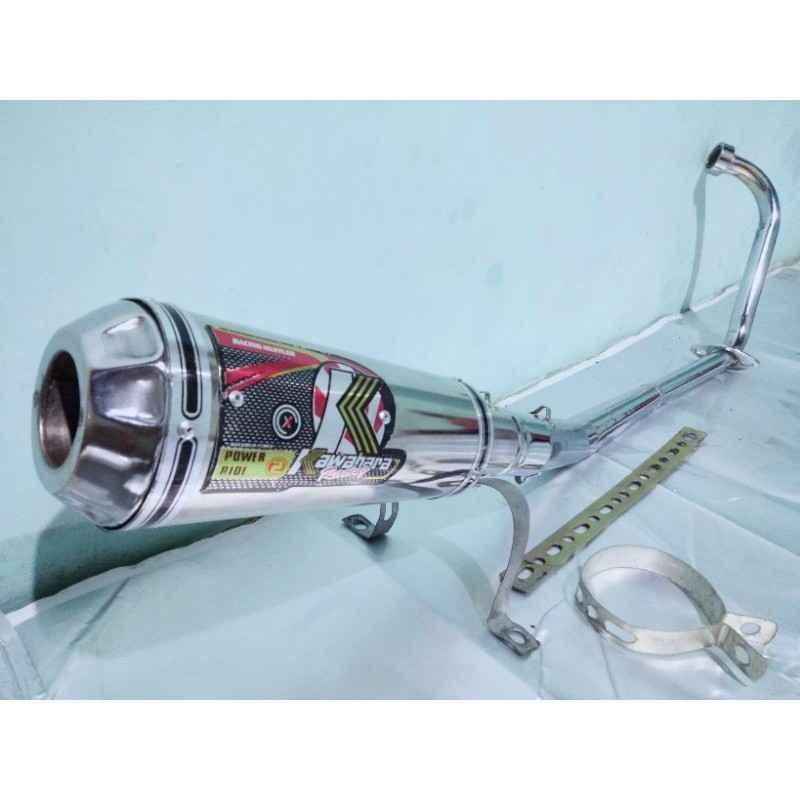 Knalpot Racing Kawahara Satria Fu new Satria Fu engkol