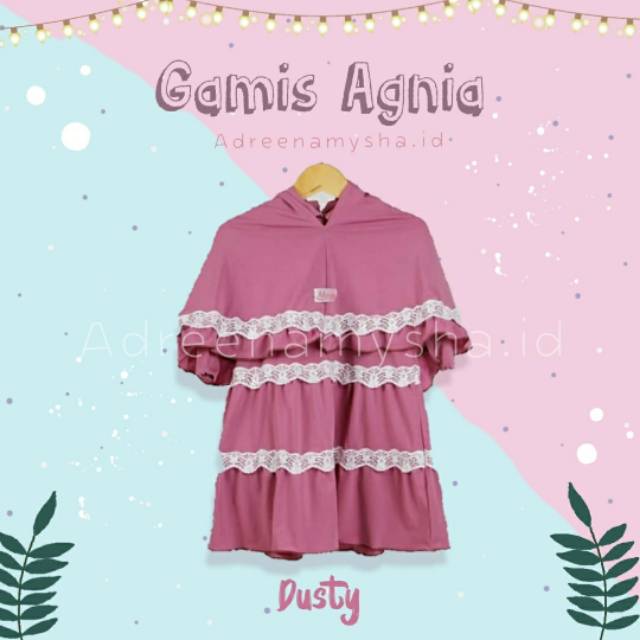 Gamis Agnia ukuran 4-6 tahun / Gamis Anak