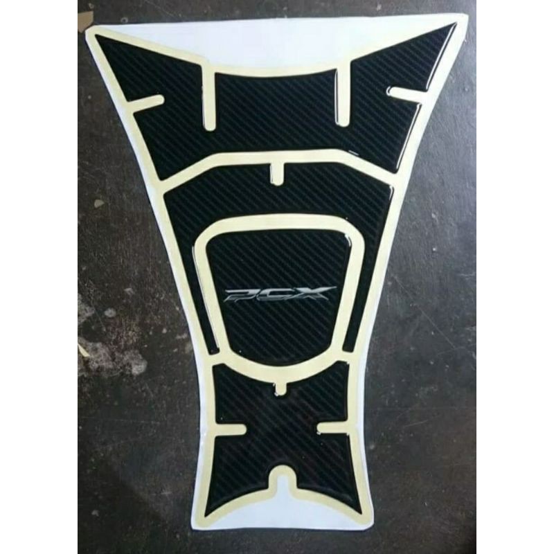 Stiker sticker resin timbul tankpad PCX 150