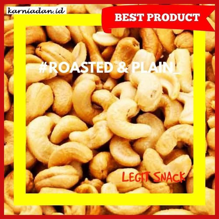 

MAKANAN-RINGAN- KACANG MEDE ORIGINAL OVEN / KACANG METE PANGGANG ROASTED PLAIN 500 GR -BERMACAM-