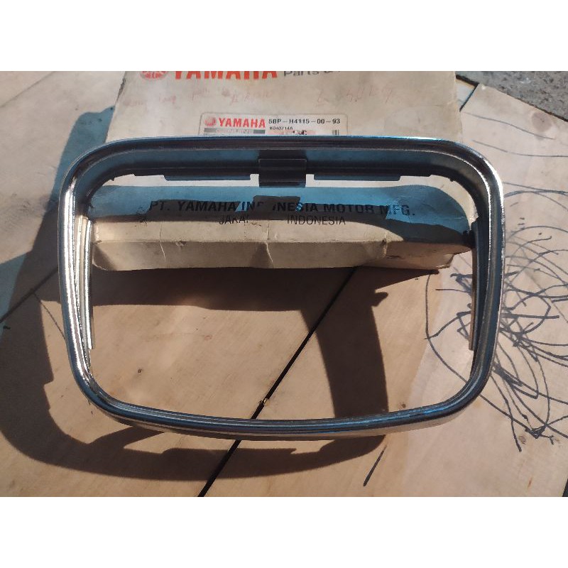 mika cover kaca spedo spedometer speedometer yamaha alfa original nos