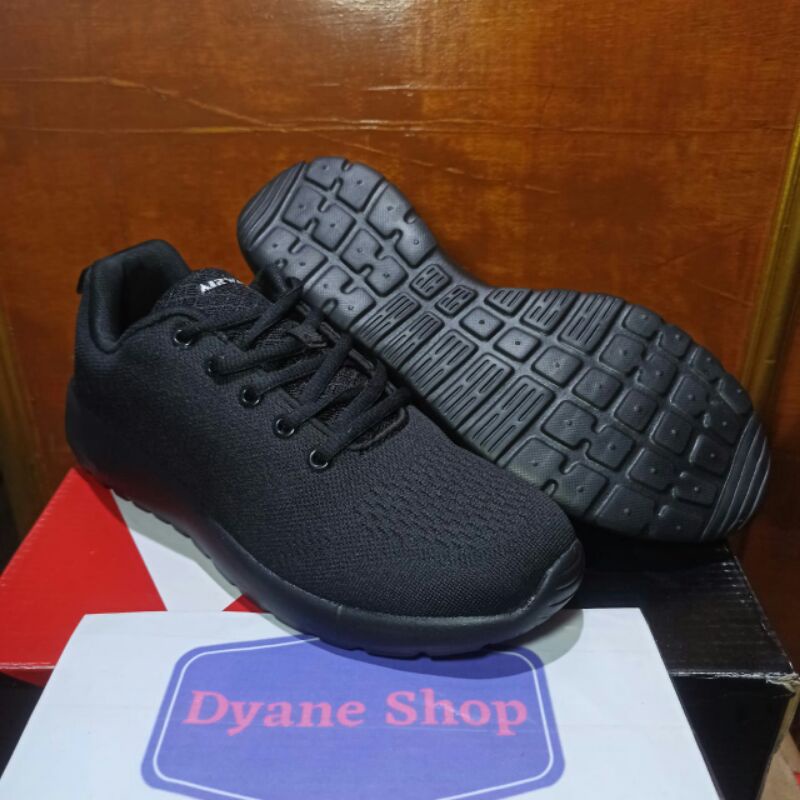 Sepatu Unisex Airwalk Jayden Black Original Sport/Casual
