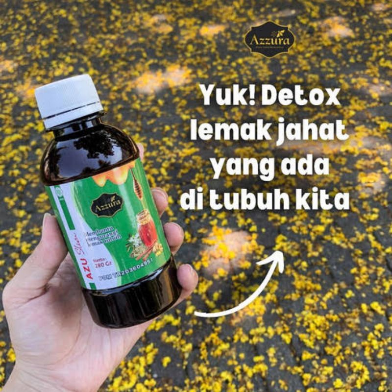 

madu asli madu azzura - madu herbal detox lemak jahat 280 gr