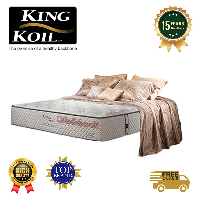 Kasur King Koil / spring bed / kasur spring bed / matras spring bed / kasur mewah / kasur latex / Chiro Endorsed Matress Only Uk. 180 x 200