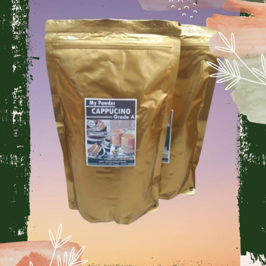 

Powder minuman Cappucino Grade A 500 gr Kualitas bagus -Cappucino powder