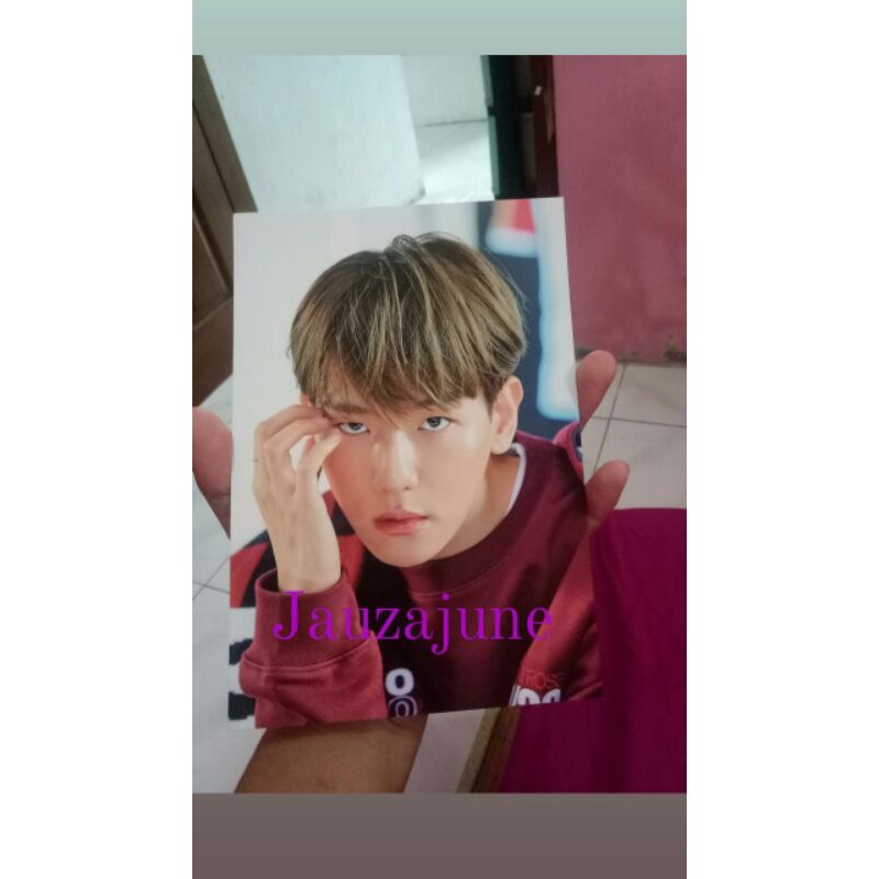 Postcard Baekhyun Super One Asia Ver