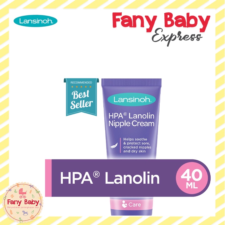 LANSINOH HPA LANOLIN NIPPLE CREAM 10G / 40G