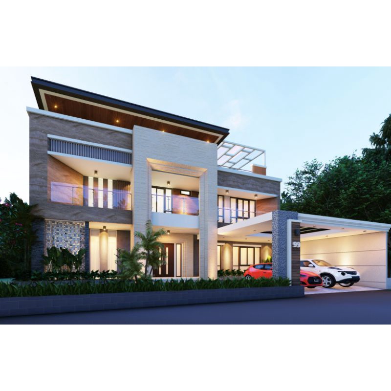 

Gambar Kerja Desain Rumah 20x16 Meter