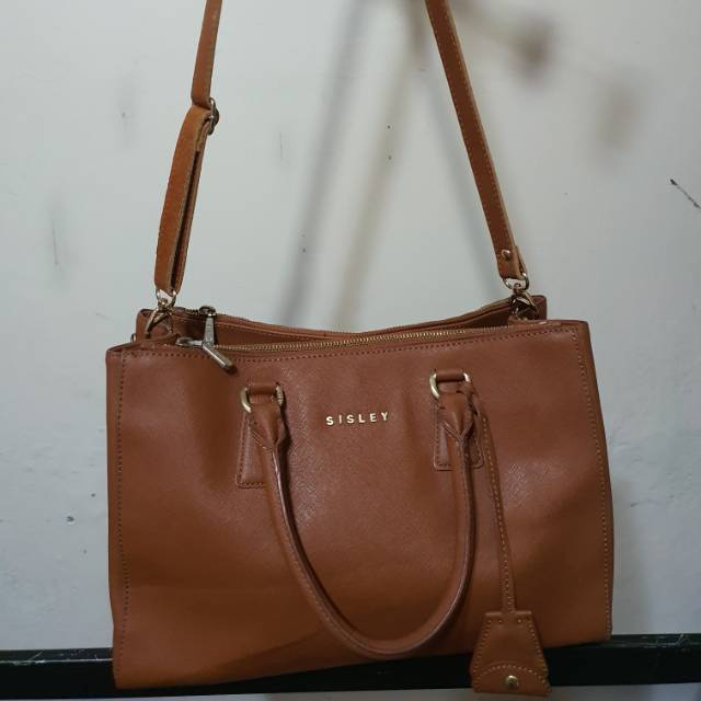 TAS COKLAT SISLEY