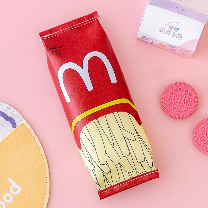 UNIKO.ID - TEMPAT PENSIL UNIK MILK COOKIES KOTAK PENSIL BUNGKUS JAJAN CIKI SNACK / TEPAK PENSIL-KENTANG