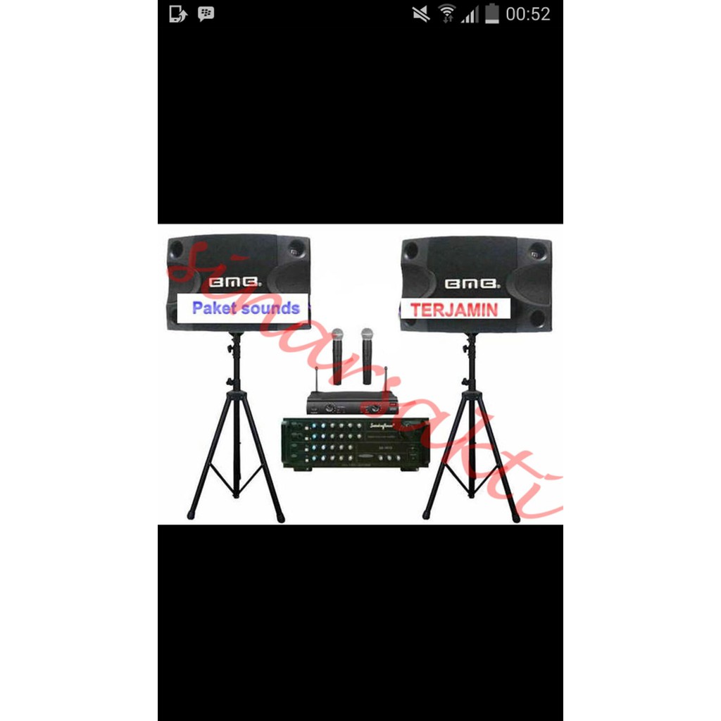Paket Sound system BMB   ORIGINAL