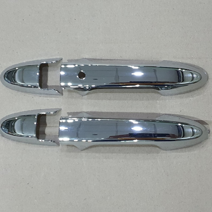 Cover handle pegangan pintu chrome mobil honda HRV BAGIAN DEPAN 2 PCS CROME hitam doff