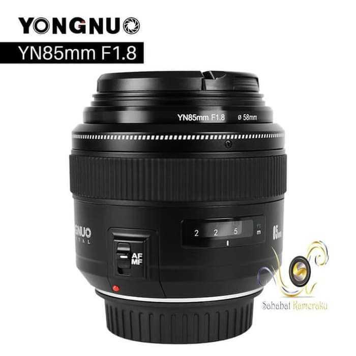 Lensa Yongnuo EF YN 85mm F1.8 for Canon