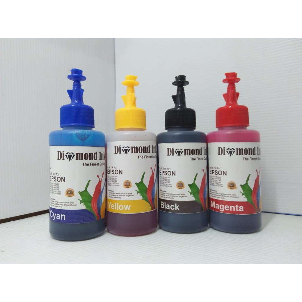 Tinta Refill Printer Epson Diamond ink 100mL / Tinta korea Black