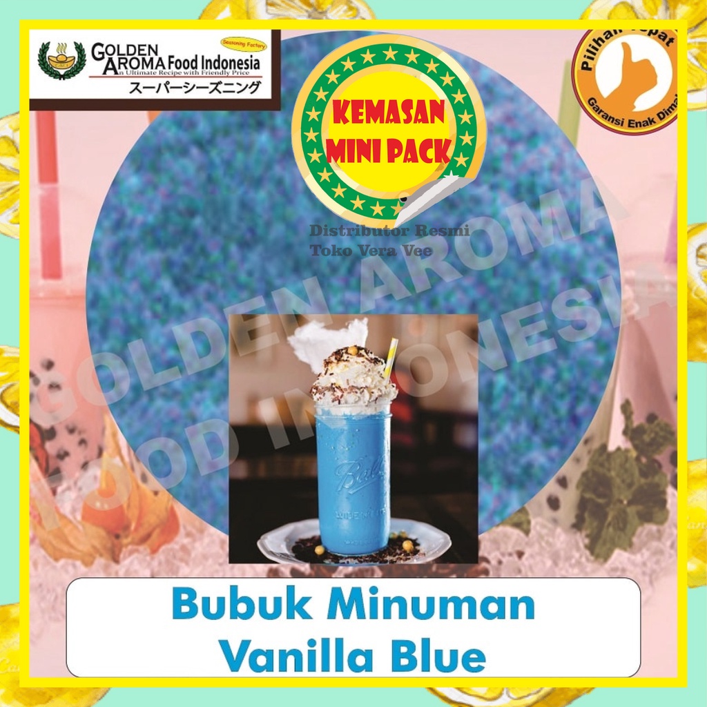 

Bubuk Minuman Rasa Vanila Blue 50Gr Minuman Powder Vanila Blue Bisa Kiloan Drinking Powder Kekinian Boba Aneka Instan Murah Enak Terbaik Halal Premium Distributor Toko Bukan 100Gr 100 Gram Javaland Verlin Plain