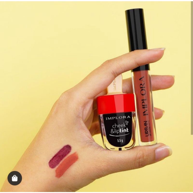❤️OSC❤️ [COD] IMPLORA SET LIPCREAM + LIPTINT