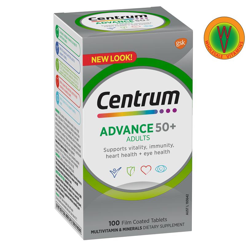 Centrum Advance 50+ - 100 caps
