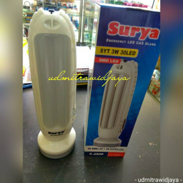 Lampu Emergency + Senter &quot;SURYA&quot;