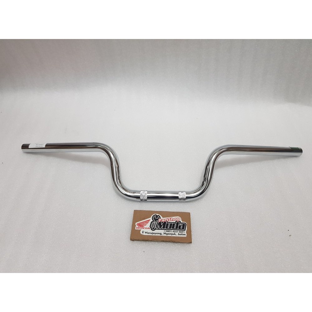 STANG STIR PIPE STEERING HANDLE 53100-KCJ-760 SETANG SETIR TIGER 2000 LAMA PENDEK ORI AHM PNP HONDA