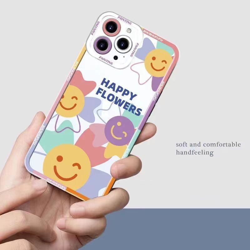 Soft Case Silikon TPU Transparan Shockproof Cover IPhone 14 13 12 11 Pro X XR XS Max SE 6 6S 7 8 Plus