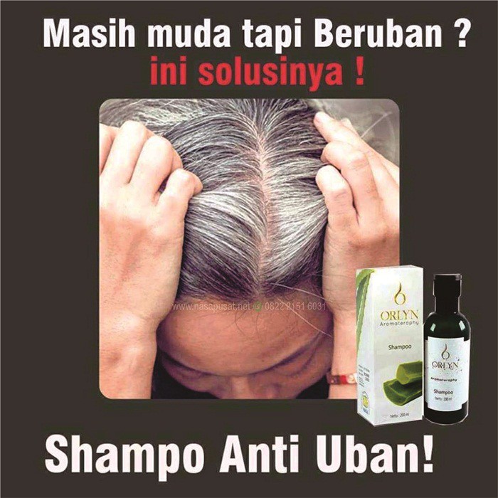 Shampo Penghilang Uban Permanen