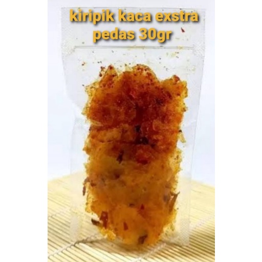 

kiripik kaca exstra pedas daun jeruk 30gr