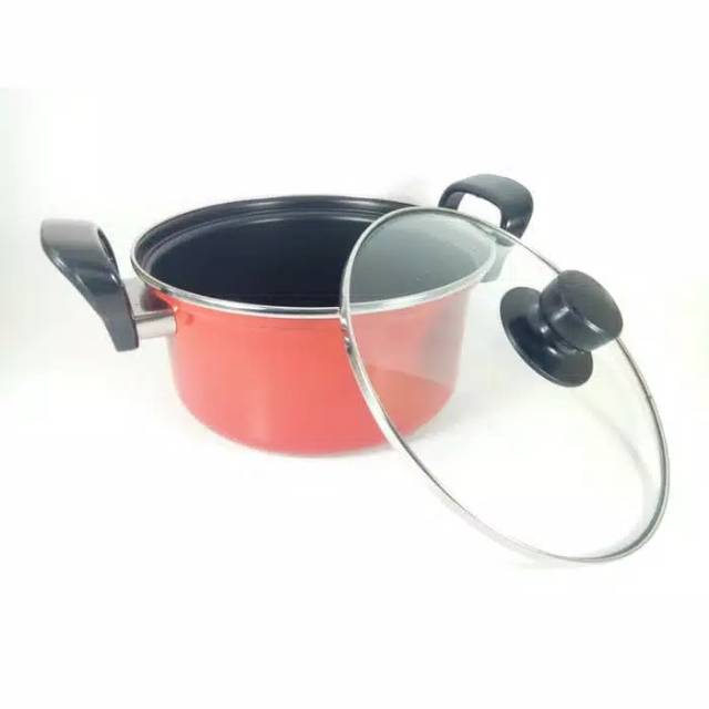 Maspion Panci/ Dutch Oven PCDO18CM Tutup Kaca